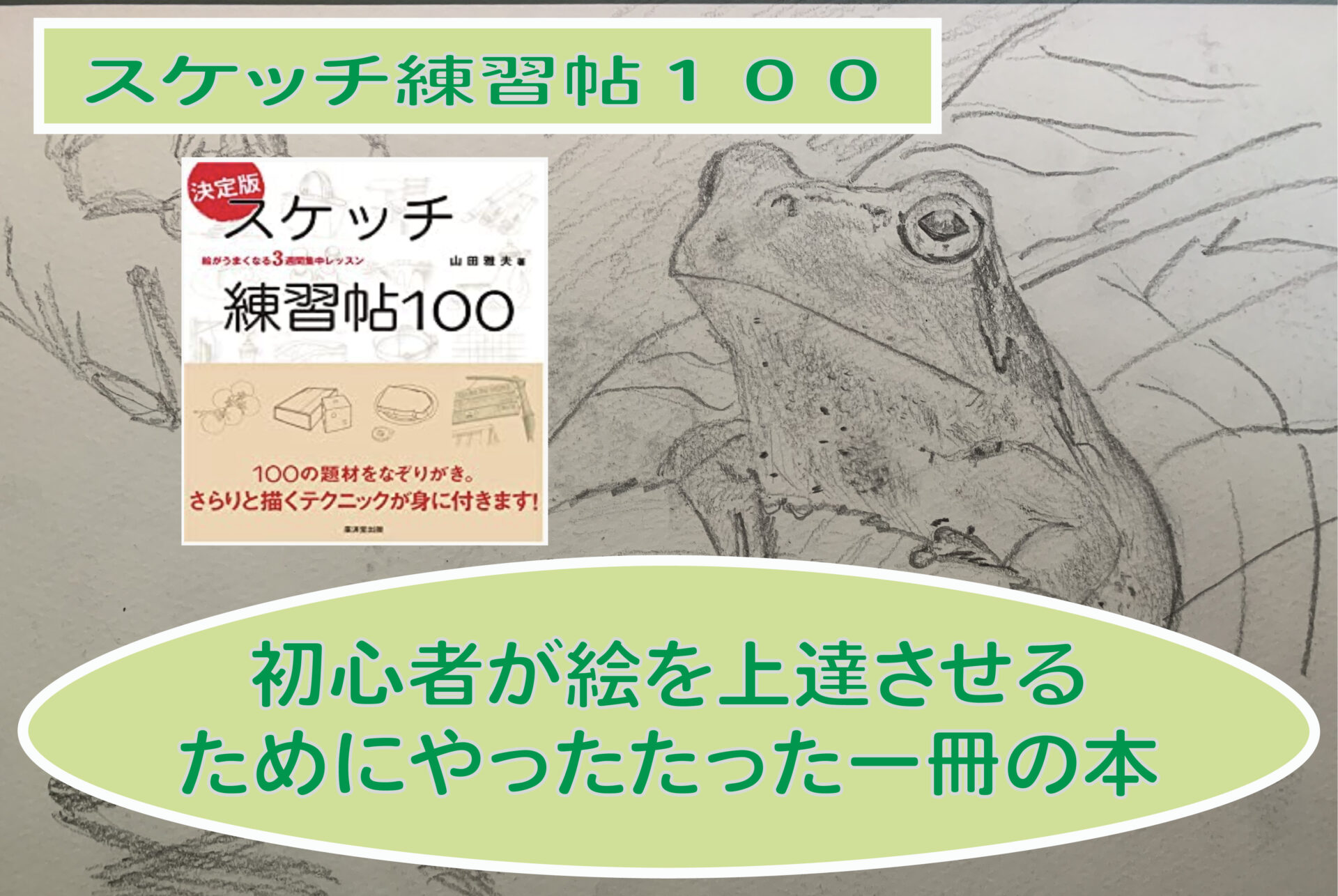 初心者から絵が上手くなるたった1冊の本 スケッチ練習帖100 Blog To Become Human